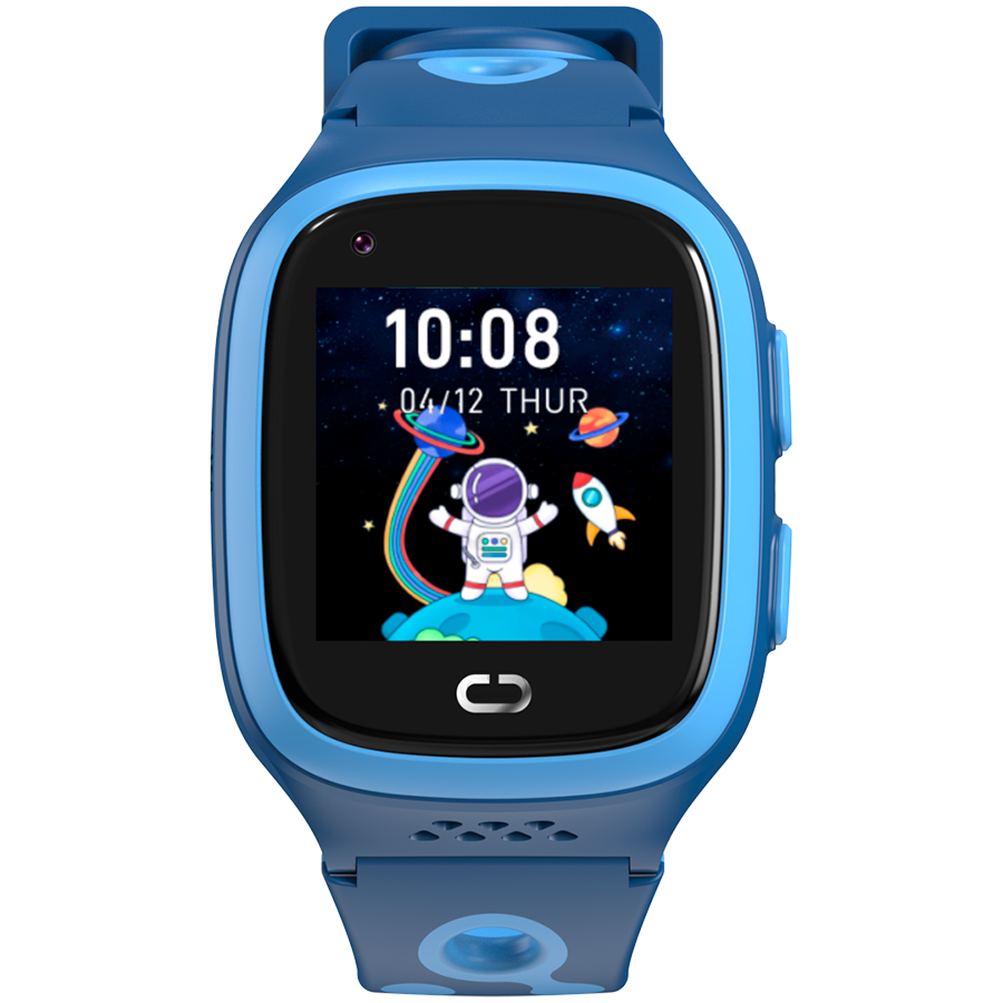 Canyon Kids Watch ZEFIR KW-49 E-SIM 4G GPS WiFi Video Music Games English learning, Blue