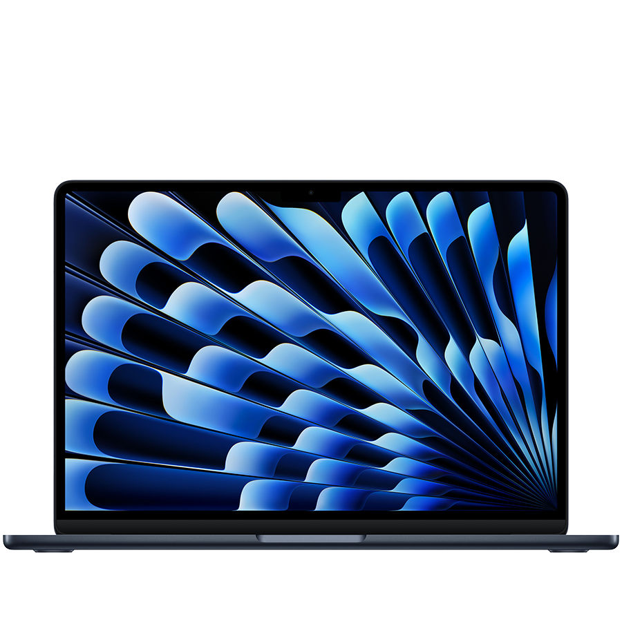 MacBook Air 13-inch,Midnight, Model A3449,M5 CHIP WITH 10C CPU, 8C GPU,16GB unified memory,30W USB-C Power Adapter,512GB SSD storage,Two Thunderbolt 4 Ports,Touch ID,Liquid Retina display,Force Touch