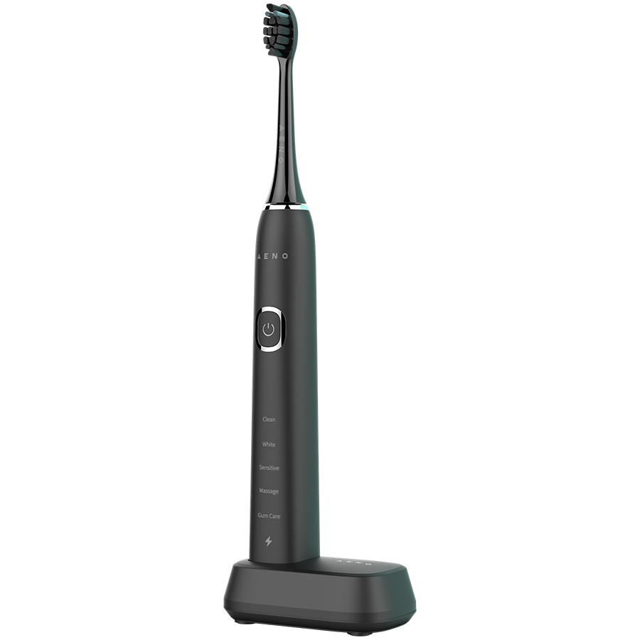 AENO Sonic Electric Toothbrush DB6: Black, 5 modes, wireless charging, 46000rpm, 40 days without charging, IPX7
