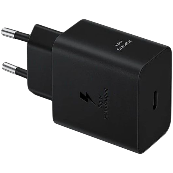 Samsung 45W Fast Charging USB-C Power Adapter Black (1.8m cable not included)