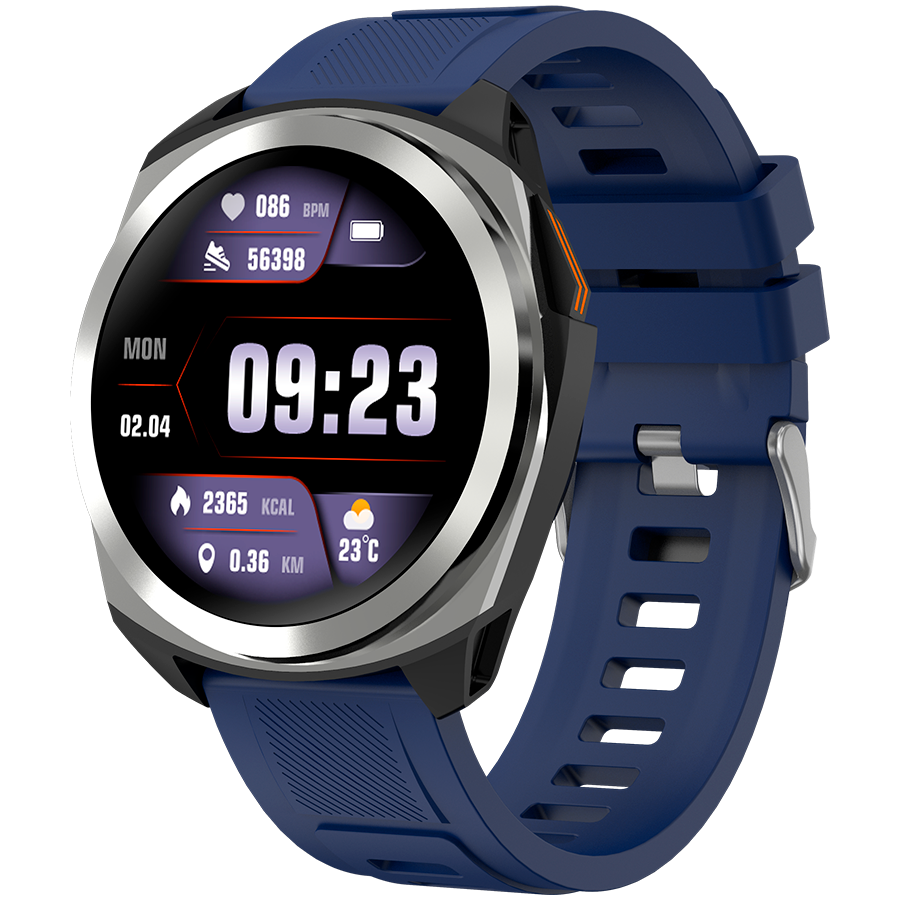 CANYON smart watch Maveric SW-83 GPS Silver Blue