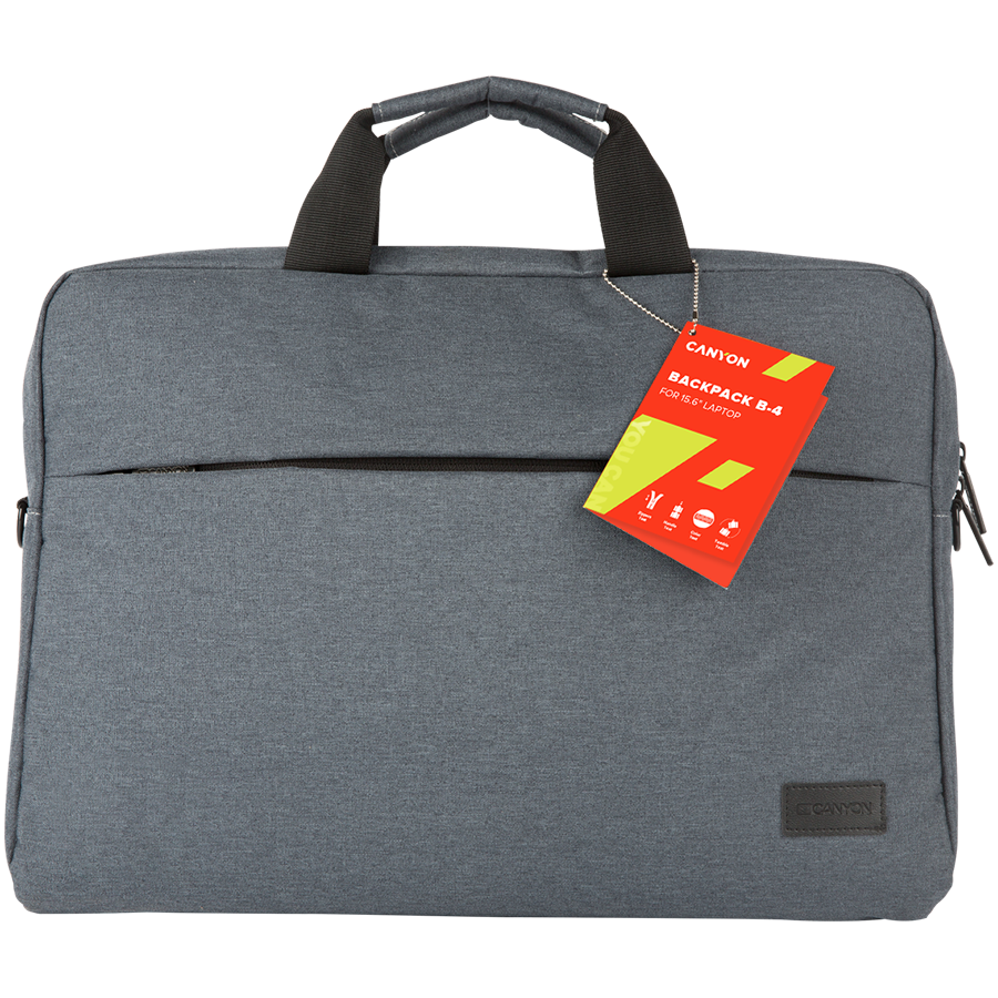 CANYON Elegant Gray laptop bag