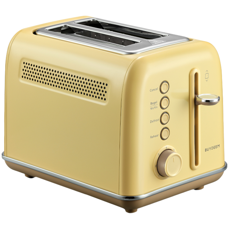 BUYDEEM 2 Slice Toaster, model DT620E, color Mellow Yellow, EU