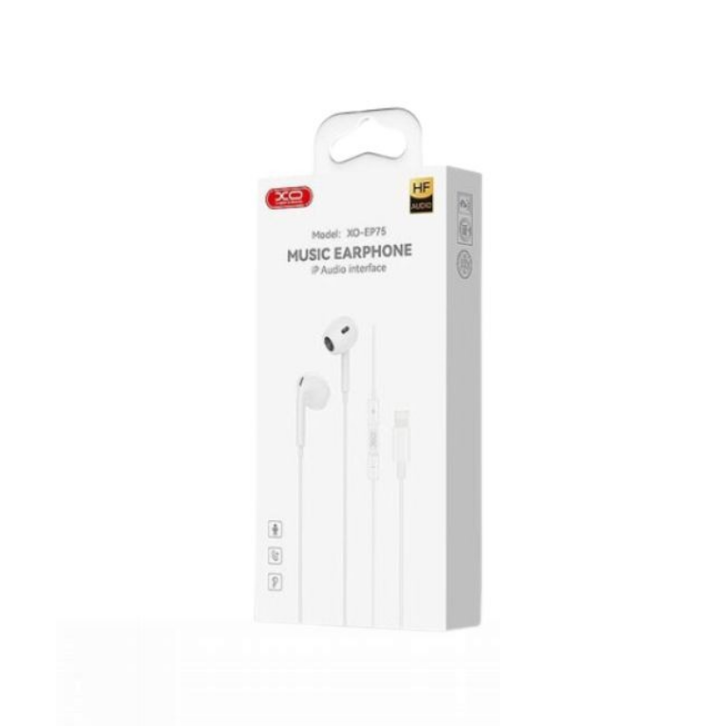 Slusalice XO EP75 Lighting White