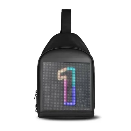 BORG Ruksak Vodootporni LED Showders-WIFI Black