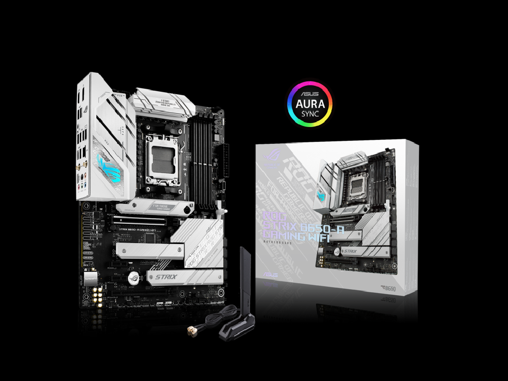 ROG STRIX B650-A GAMING WIFIAMD B650;AM5;4xDDR5;HDMIDP,Wi-Fi 6E,ATX