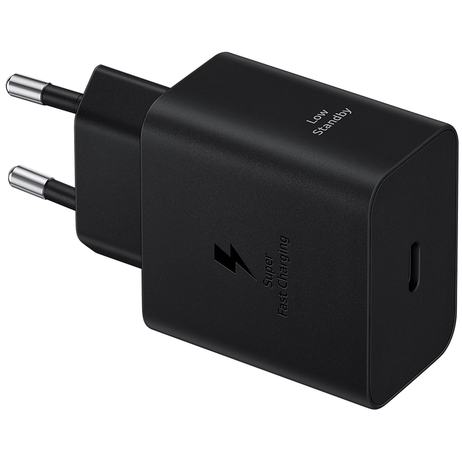 Samsung 45W Fast Charging USB-C Power Adapter Black (1.8m cable included)