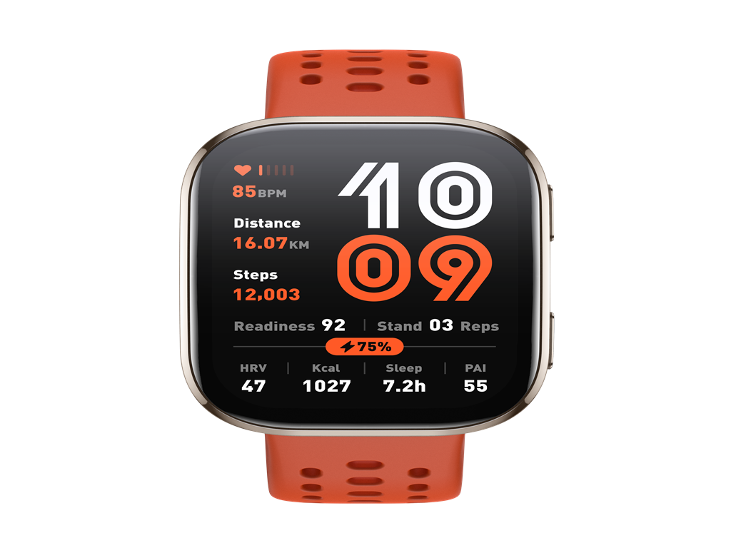 Amazfit Bip 6 RedVibrant 1.97" Display, 24/7health monitoring, 14 days baterry life