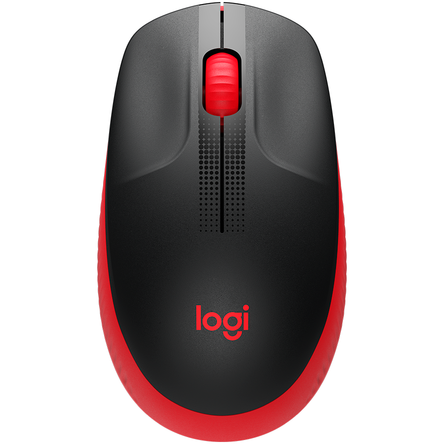 LOGITECH M190 Wireless Mouse - RED