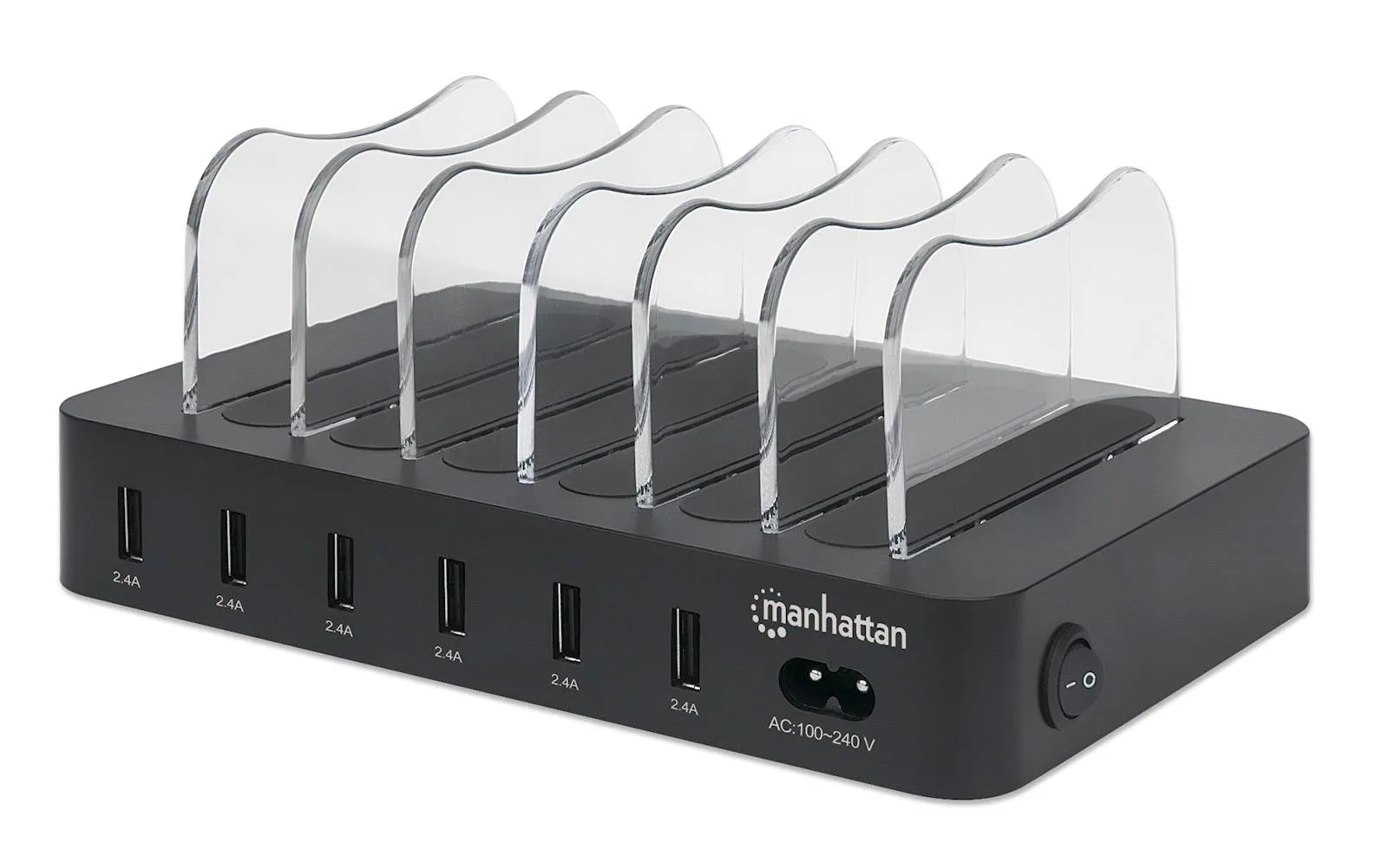 DOCKING MANHATTAN 6U1 USB A 5 V / 2.4 A