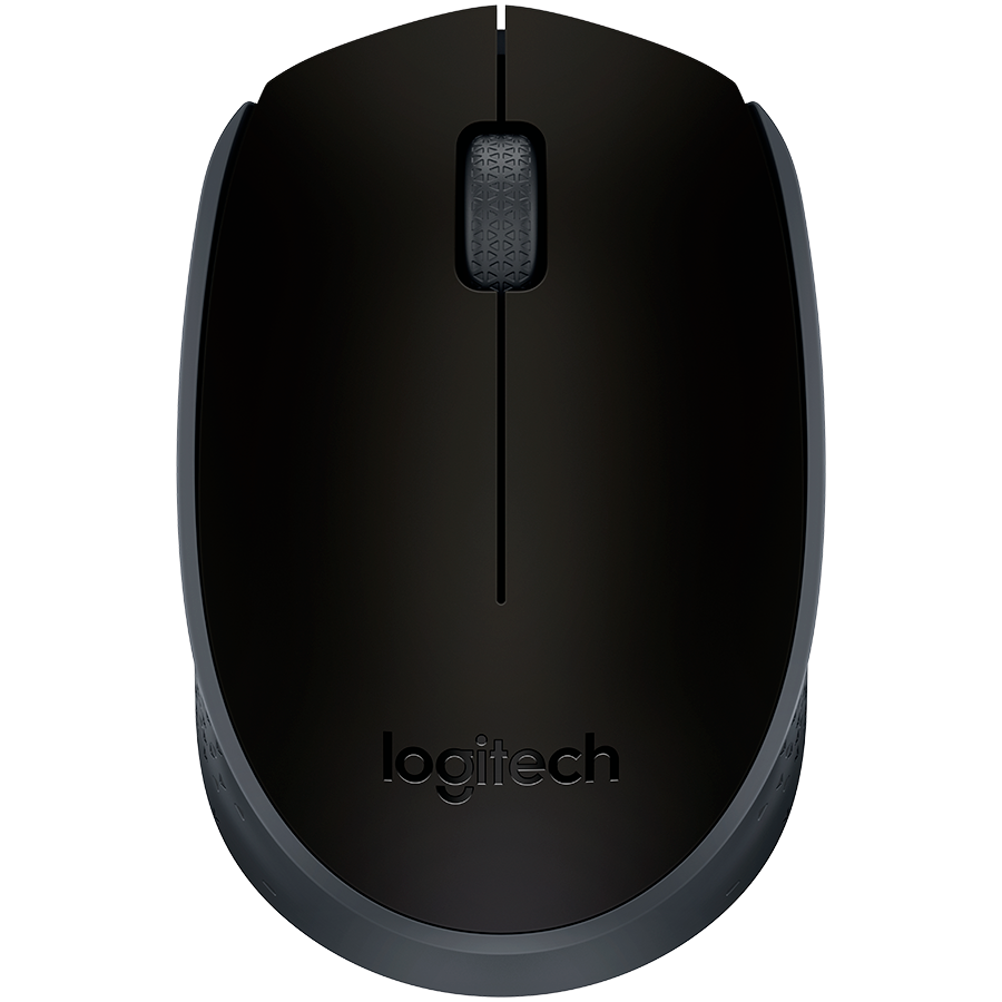 LOGITECH M171 Wireless Mouse - BLACK