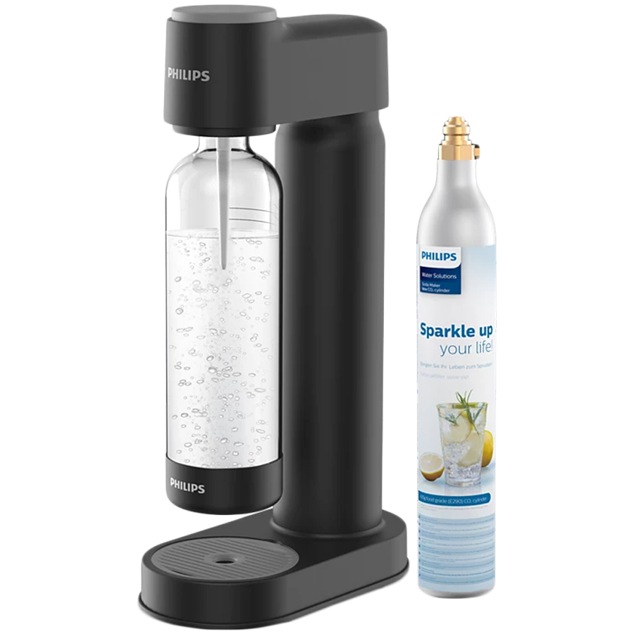 Aparat za soda vodu, crni, PHILIPS ADD4901BK/10
