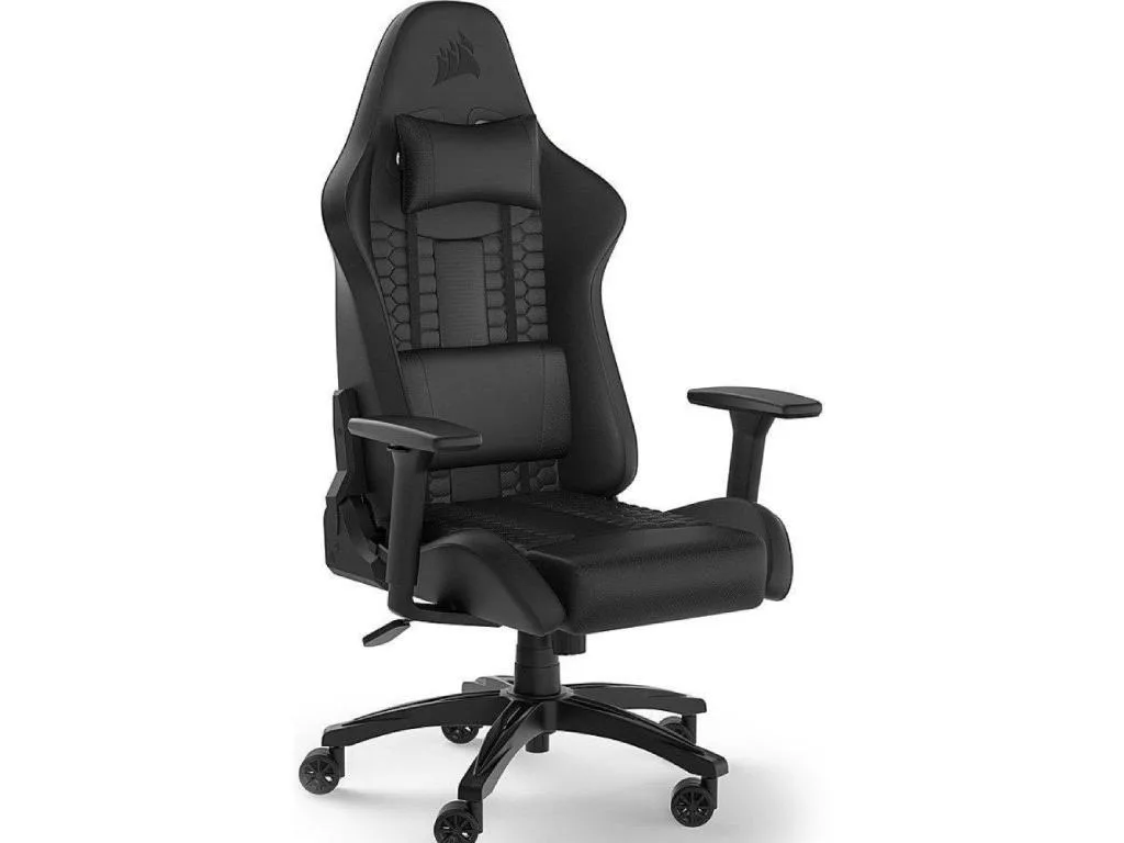 Corsair TC100 Gaming ChairLeatherette Black/Black, 120kg