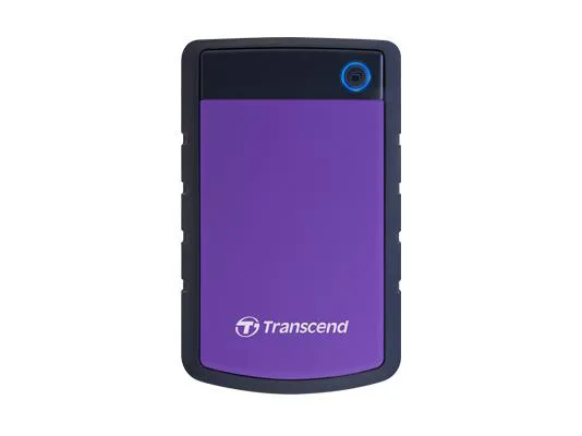 Transcend HDD 2TB StoreJet H3portable,anti-shock,purple